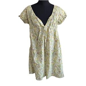 Xhilaration Womens Y2K Cottagecore Fairy Babydoll Mini Dress Size XL Ethereal